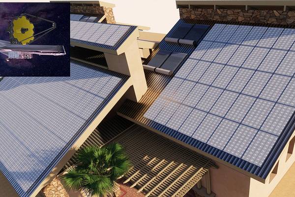 Le panneau sandwich de toiture moderne complète parfaitement la maison traditionnelle en adobe, en améliorant radicalement son efficacité énergétique. Le télescope spatial James Webb utilise pratiquement les mêmes technologies pour se protéger du rayonnement solaire