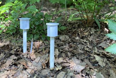 Садовые датчики. Стандартный пластиковый корпус для массового производства.