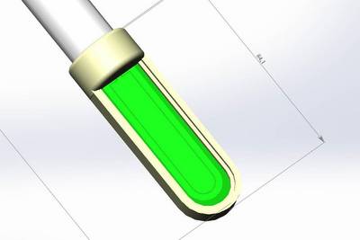 Датчик влажности почвы с дополнительной механической защитой