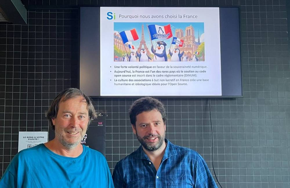 Symbiosei co-founders Alexander Ershov and Alexander Vislotsky. EuroTech Lille 2026