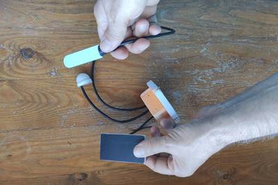 Садовый датчик с выносными сенсорами и питанием от солнечной панели