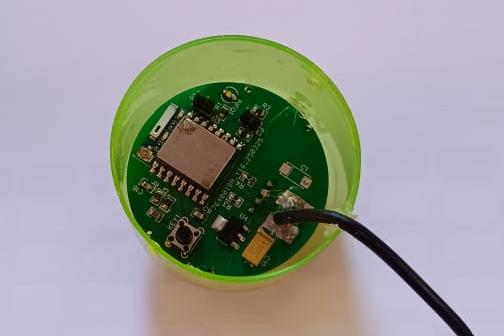 Прибор из опытной партии, вид сверху