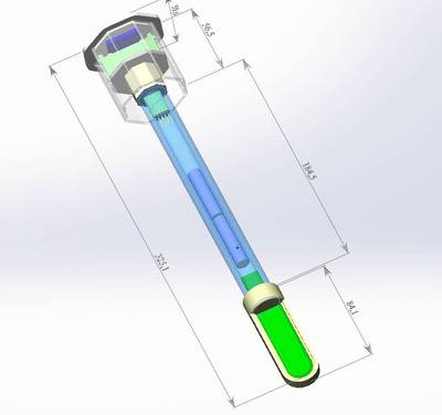 Садовый датчик микроклимата, общий вид. Локальные данные по температуре и влажности почвы, освещенности, температуре и влажности воздуха.
